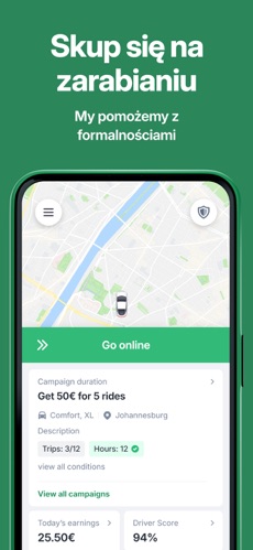 Aplikacja Bolt - skup się na zarabianiu