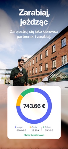 Aplikacja Bolt - zarabiaj, jeżdząc